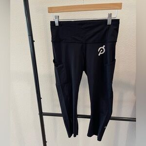 Lululemon Excellent Condition Peloton Crop Leggings Size 8